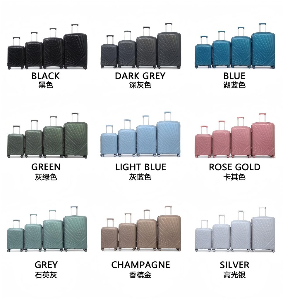 Voyaguer PP 3pc/4pc/5pc Set (Dark Blue, Light Blue, Dark Grey, Black, Khaki, Dark Green, Rose Gold, Beige)