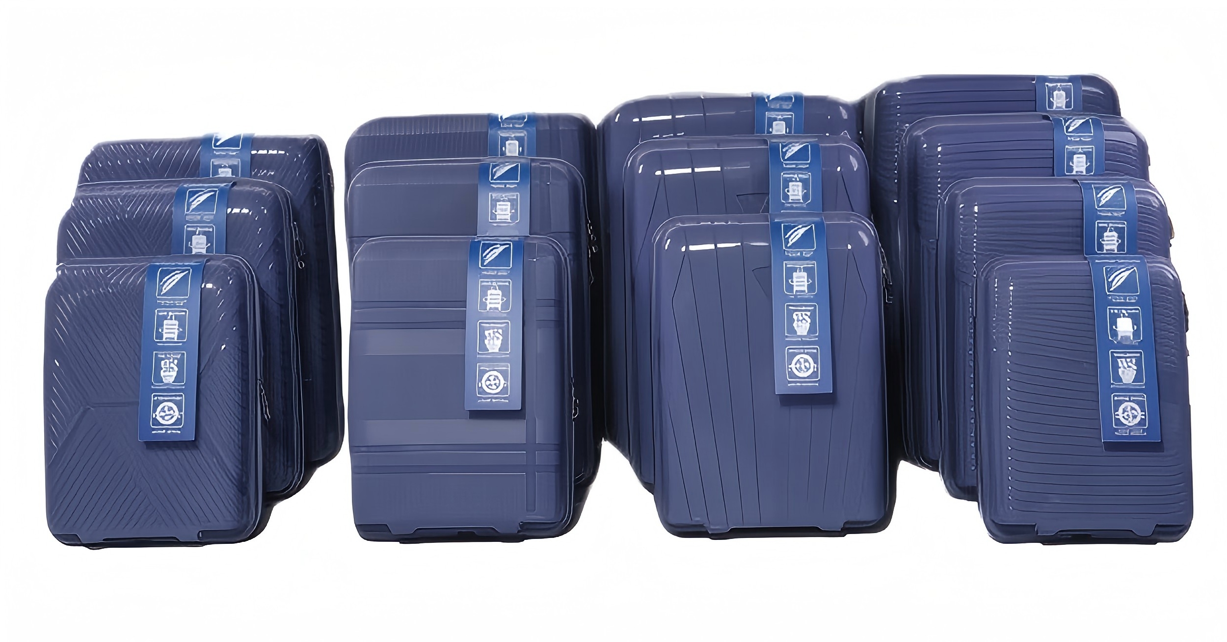 Voyaguer PP 3pc/4pc/5pc Set (Beige, Purple, Dark Blue, Dark Grey, Black, Khaki, Light Green, Rose Gold)