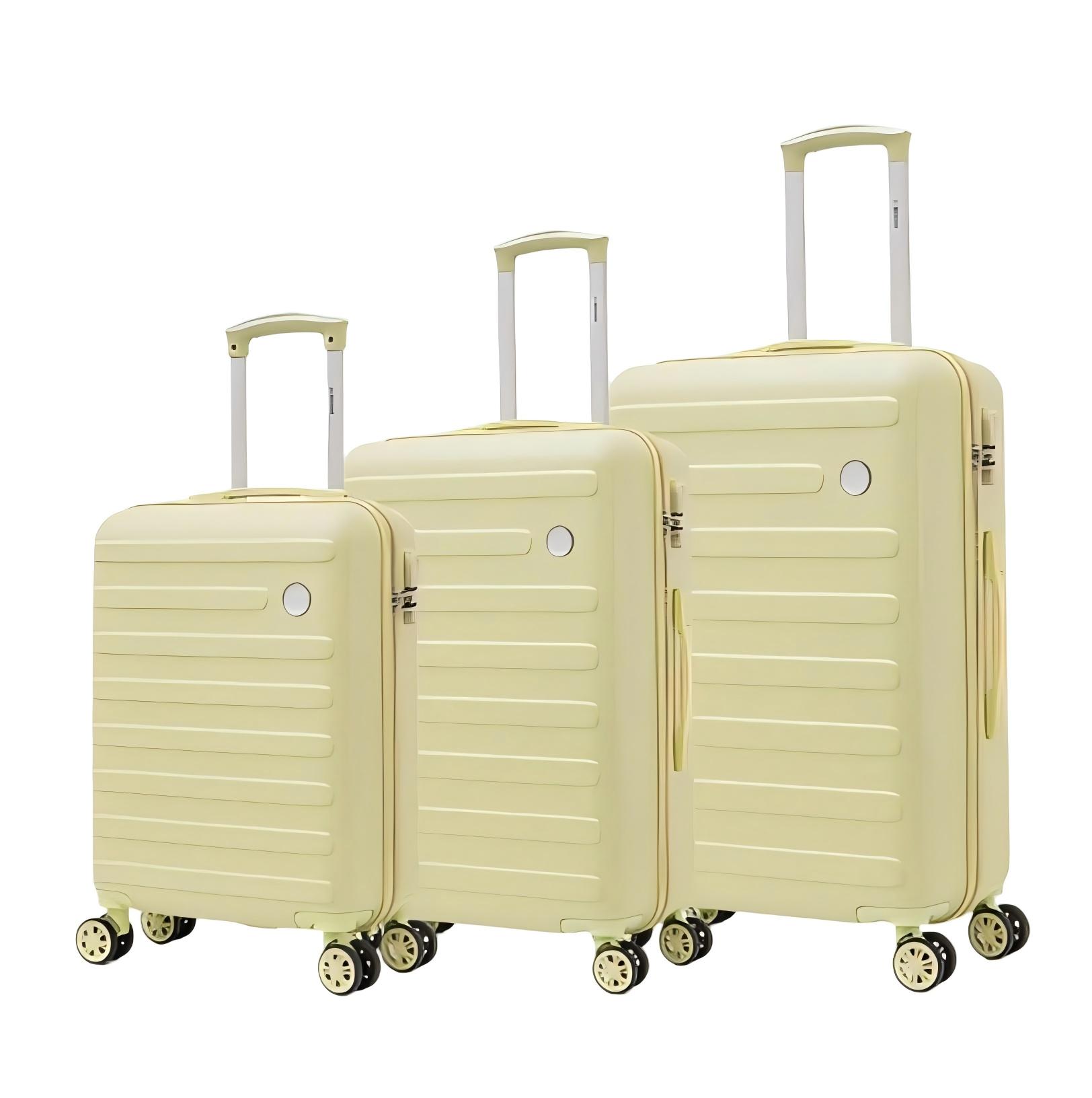 Voyaguer ABS 3pc Set — Cream